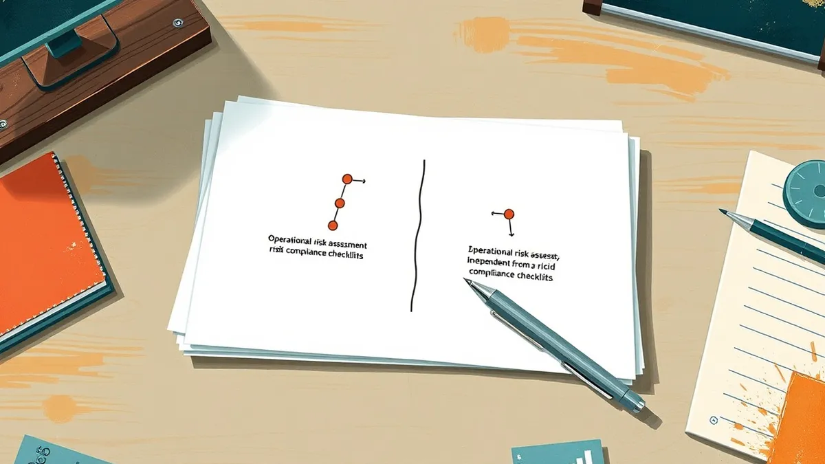 Illustration: A clean desk holds a stack of white papers and a silver stylus.